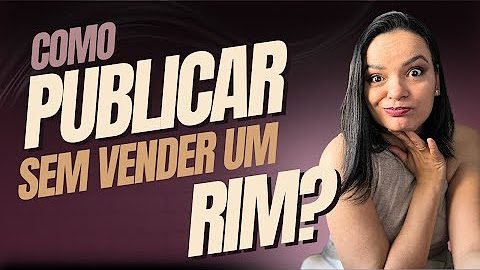 Vídeo do canal Ficção em Foco: Como publicar sem vender um rim?
